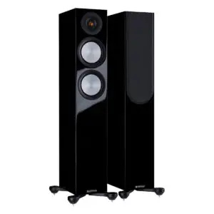 Monitor Audio Silver 200 Black Gloss (Pair) for home audio and speaker systems
