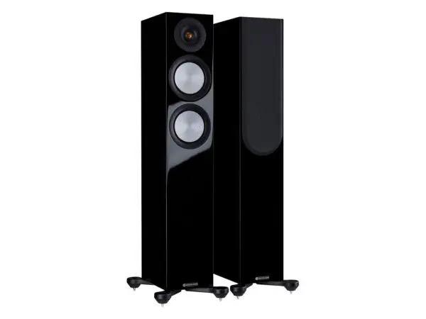 Monitor Audio Silver 200 Black Gloss (Pair) for home audio and speaker systems