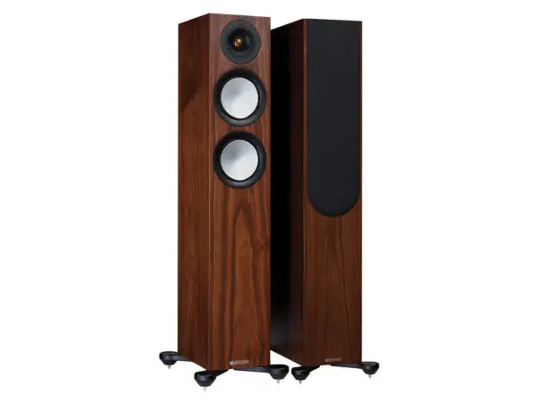 Monitor Audio Silver 200 Natural Walnut (Pair) for home audio and speaker systems