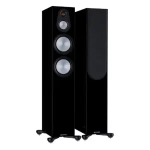 Monitor Audio Silver 300 Black Gloss (Pair) for home audio and speaker systems