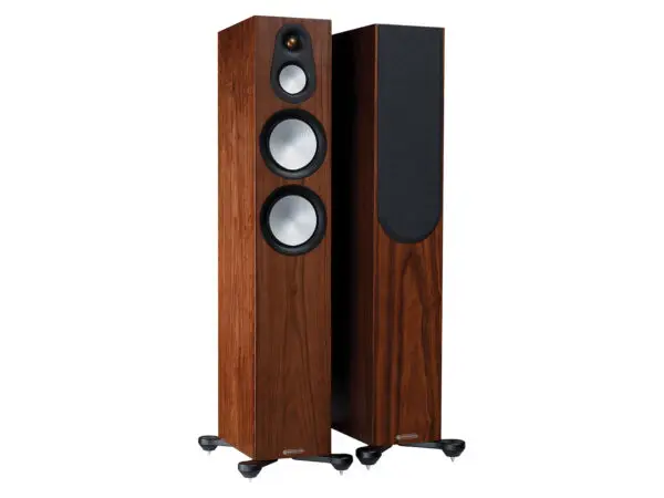 Monitor Audio Silver 300 Natural Walnut (Pair) for home audio and speaker systems