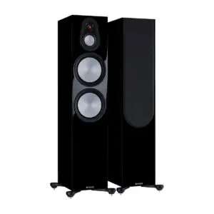 Monitor Audio Silver 500 Gloss Black (Pair) for home audio and speaker systems