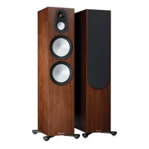 Monitor Audio Silver 500 Natural Walnut (Pair) for home audio and speaker systems