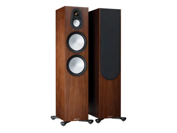 Monitor Audio Silver 500 Natural Walnut (Pair) for home audio and speaker systems