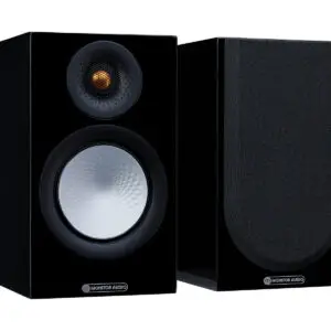 Monitor Audio Silver 50 Gloss Black (Pair) for home audio and speaker systems