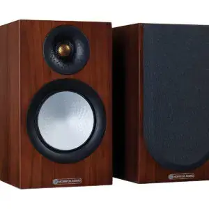 Monitor Audio Silver 50 Natural Walnut (Pair) for home audio and speaker systems