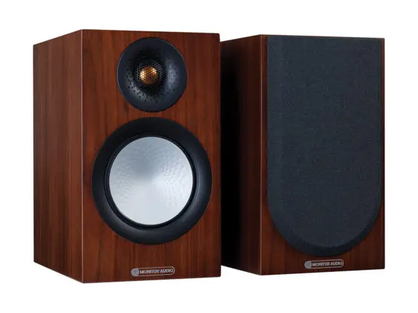 Monitor Audio Silver 50 Natural Walnut (Pair) for home audio and speaker systems