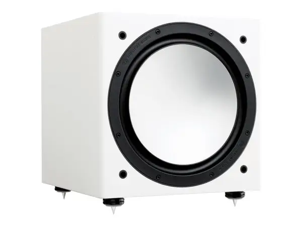 Monitor Audio Silver W12 6G Satin White for home audio and speaker systems