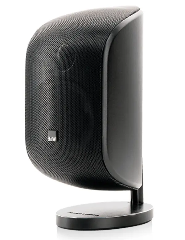 Bowers & Wilkins M-1 Sattelite Matte Black for home audio and speaker systems