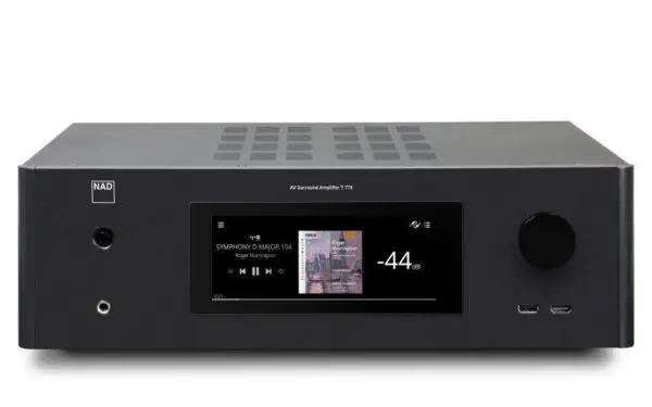 NAD T 778 9.2 Black for home audio and speaker systems