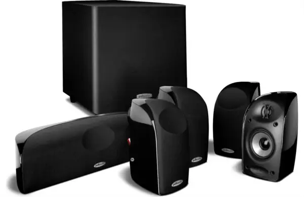 Polk Audio TL1600 Black for home audio and speaker systems