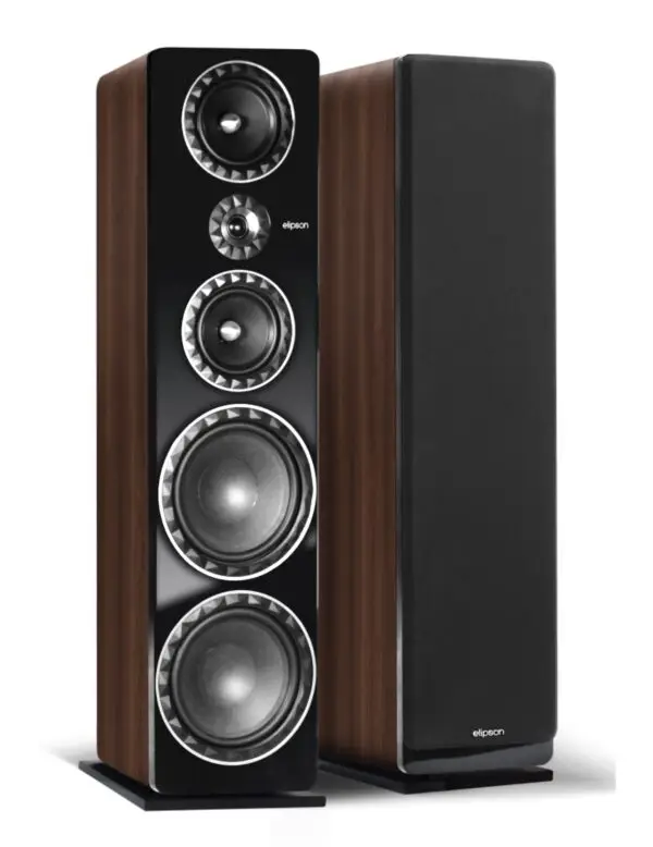 Elipson Prestige Facet 34F Black/Walnut  for home audio and speaker systems