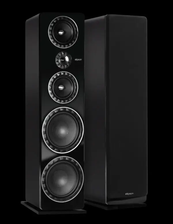 Elipson Prestige Facet 34F Black/Walnut  for home audio and speaker systems