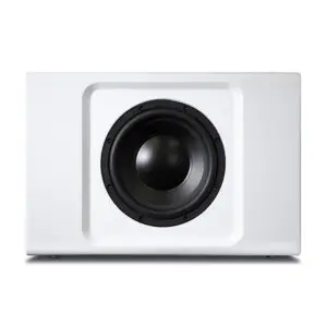 Bluesound Pulse SUB+ White for home audio and speaker systems