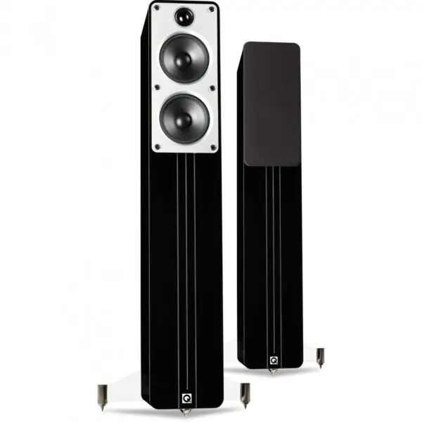 Q-Acoustics Concept 40 Black (Pair) for home audio and speaker systems
