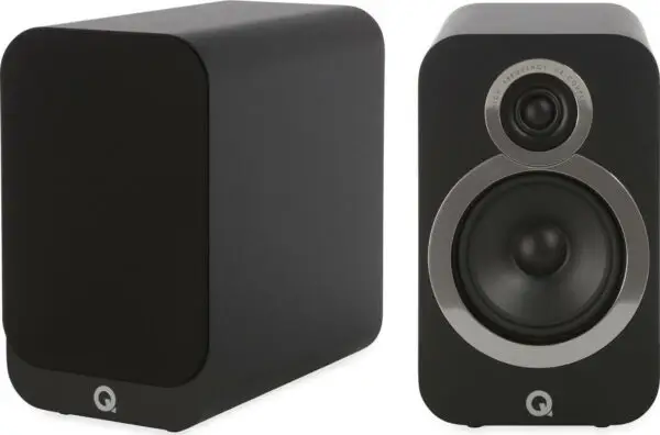 Q-Acoustics Q3020i Black (Pair) for home audio and speaker systems