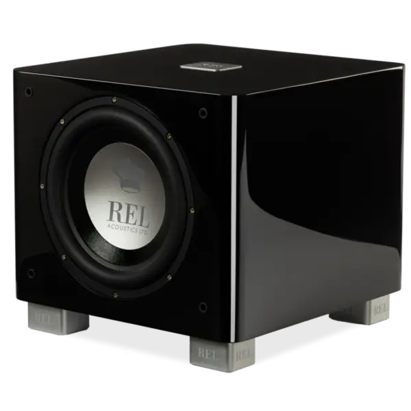 Rel Acoustics T/9X Piano Black for home audio and speaker systems