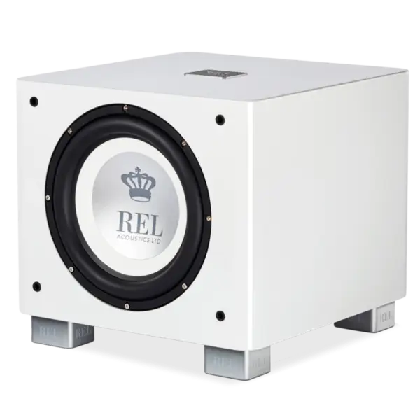 Rel Acoustics T/9X Piano White for home audio and speaker systems