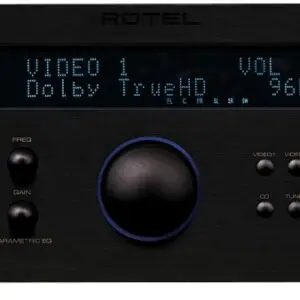 Rotel RSP-1572 Black for home audio and speaker systems