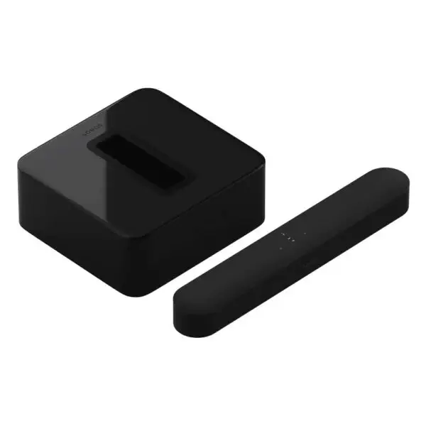 Sonos 3.1 Premium Set Beam Gen2 & Sub Black for home audio and speaker systems