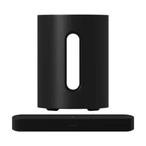 Sonos 3.1 Set Beam Gen2 & Sub Mini Black for home audio and speaker systems