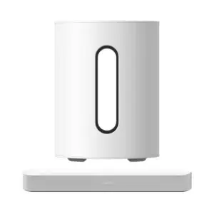 Sonos 3.1 Set Beam Gen2 & Sub Mini White for home audio and speaker systems