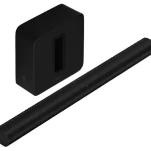 Sonos Premium Entertainment Set Arc & Sub Black for home audio and speaker systems