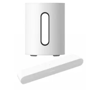 Sonos Ray Entertainment Set & Sub Mini White for home audio and speaker systems