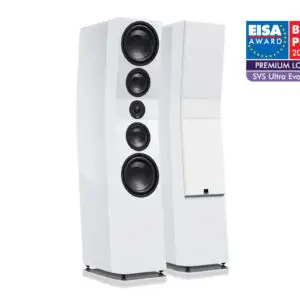 SVS Ultra Evolution Pinnacle Piano Gloss White (Pair) for home audio and speaker systems