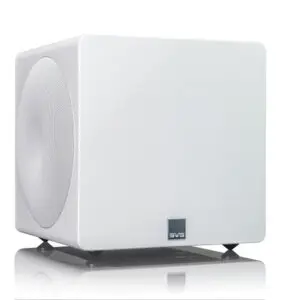 SVS 3000 Micro Piano Gloss White for home audio and speaker systems