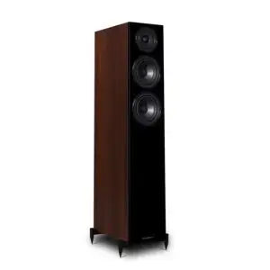 Wharfedale Diamond 12.4 Walnut Pearl (Pair) for home audio and speaker systems