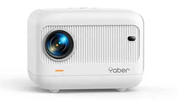 Yaber L1 White Ultra Mini Projector for home audio and speaker systems