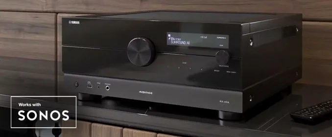 Yamaha Enables ‘Works with Sonos’ Integration to AVENTAGE AV Receivers