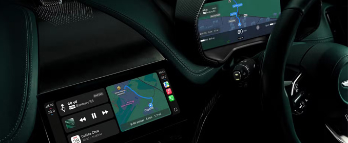 Apple’s CarPlay Ultra Hits the Road in Aston Martin—More Cars to Follow